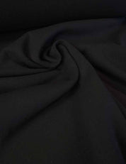 Static Black | 2×1 ribbing | 125 cm wide