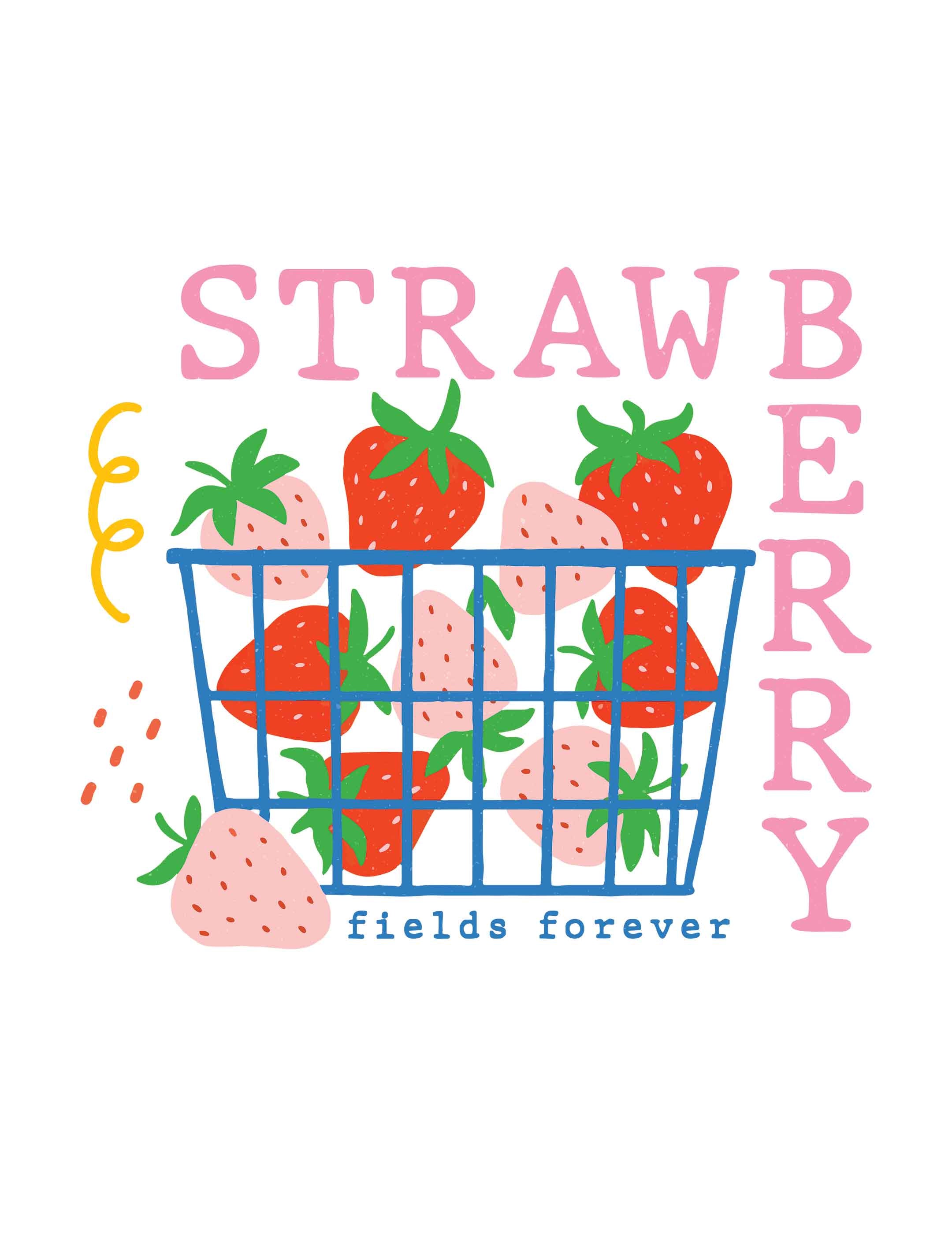 Strawberry – Fruit Parade – Strijktransfer