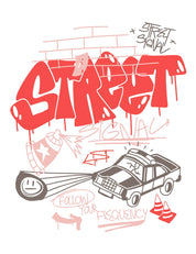 Street L - Urban Noise | Iron-on transfer