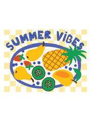 Summer Vibes Plate - Juicy Summer Club – Strijktransfer – overzicht