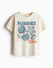 Summer Vibes - Saltwater Stories – Strijktransfer – op een T-shirt