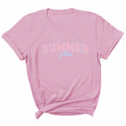 Summer Vibes - Pink Summer – Strijktransfer