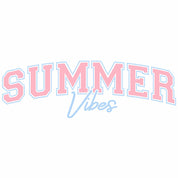 Summer Vibes - Pink Summer – Strijktransfer