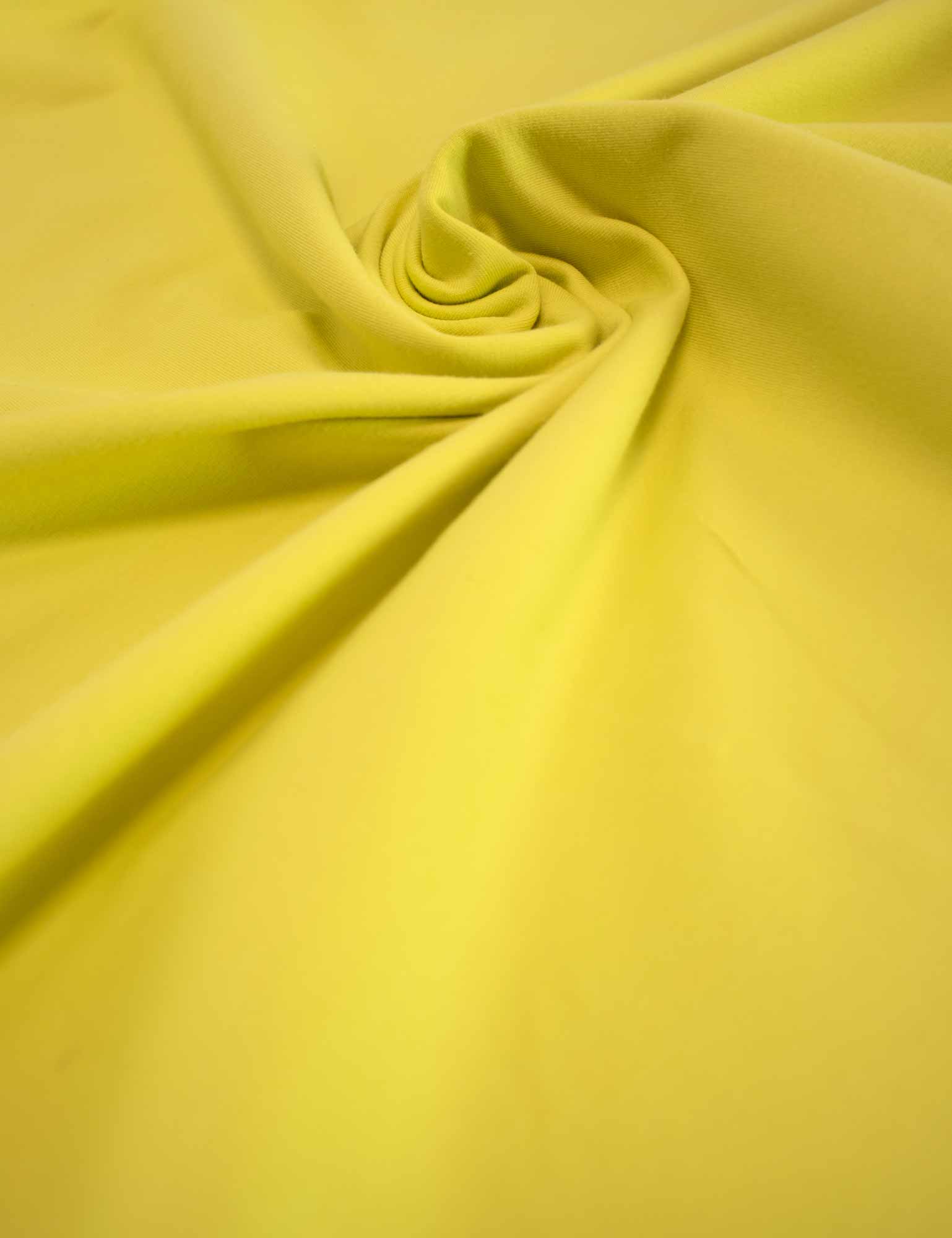 Sunny Buzz Yellow | French Terry | 180 cm wide