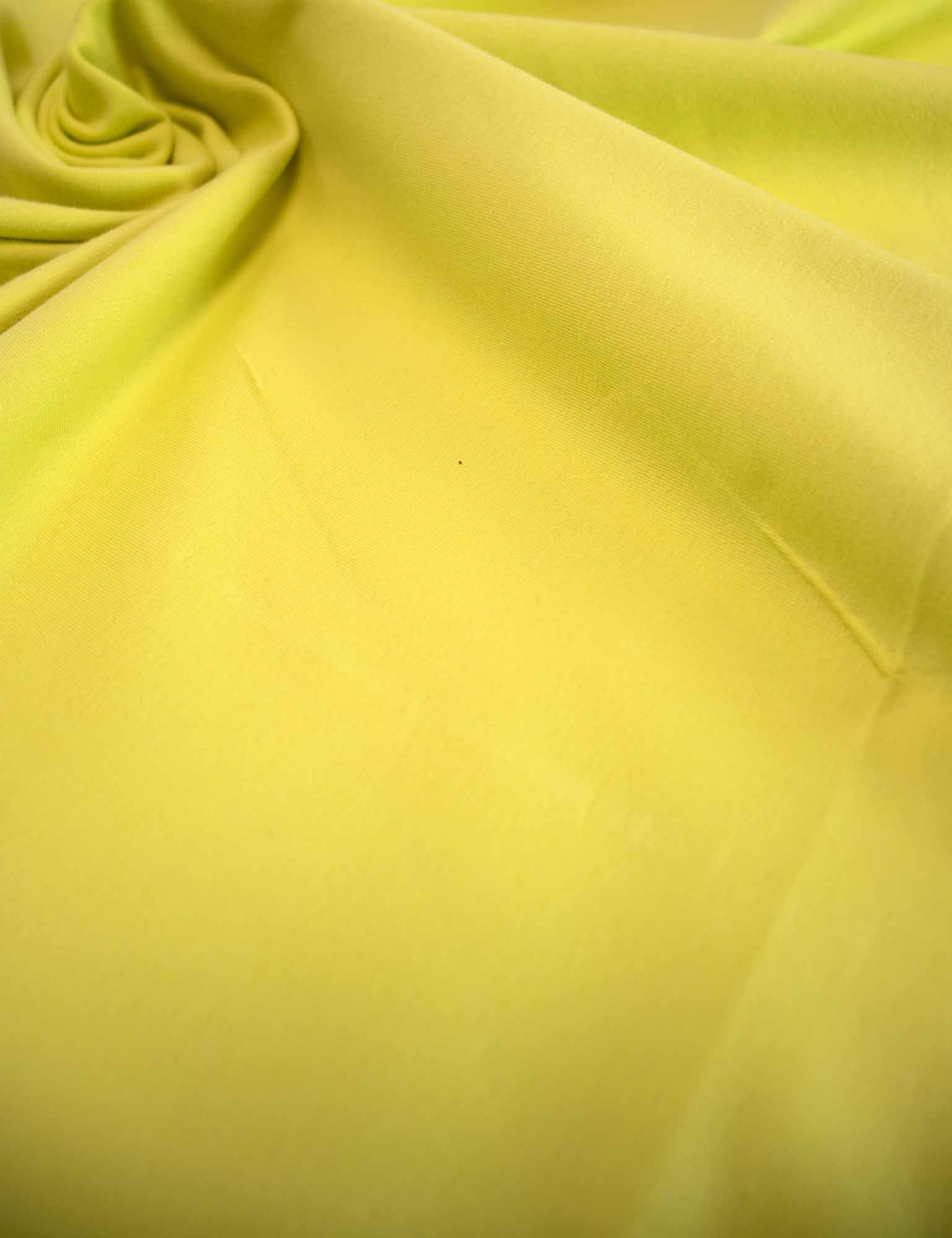 Sunny Buzz Yellow | French Terry | 180 cm wide
