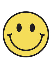 Sunny Buzz Yellow Smiley – Strijktransfers