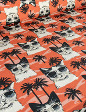 Sunset Cool Cats | Jersey | 170 cm wide