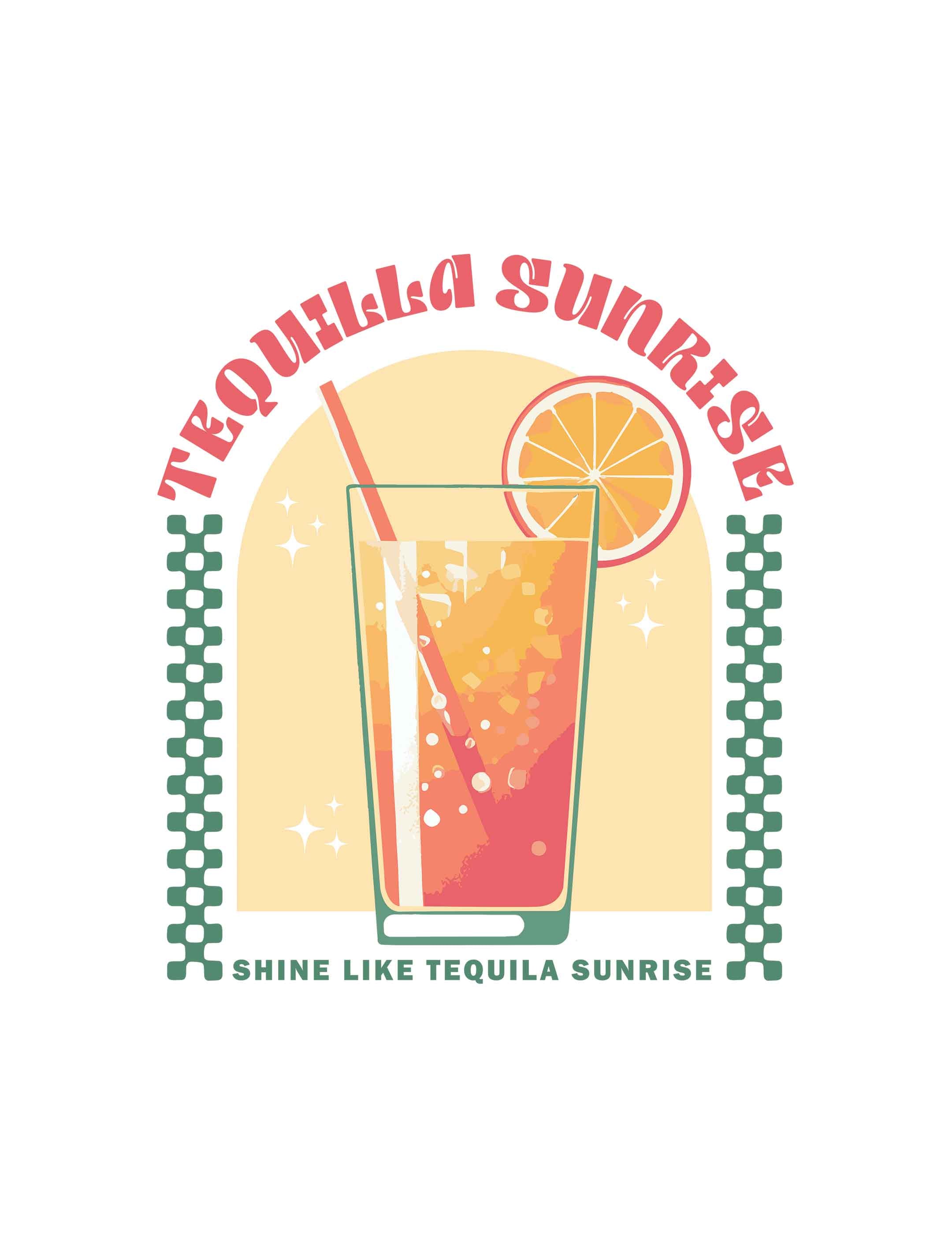 Tequila Sunrise – Cocktail Club – Strijktransfer