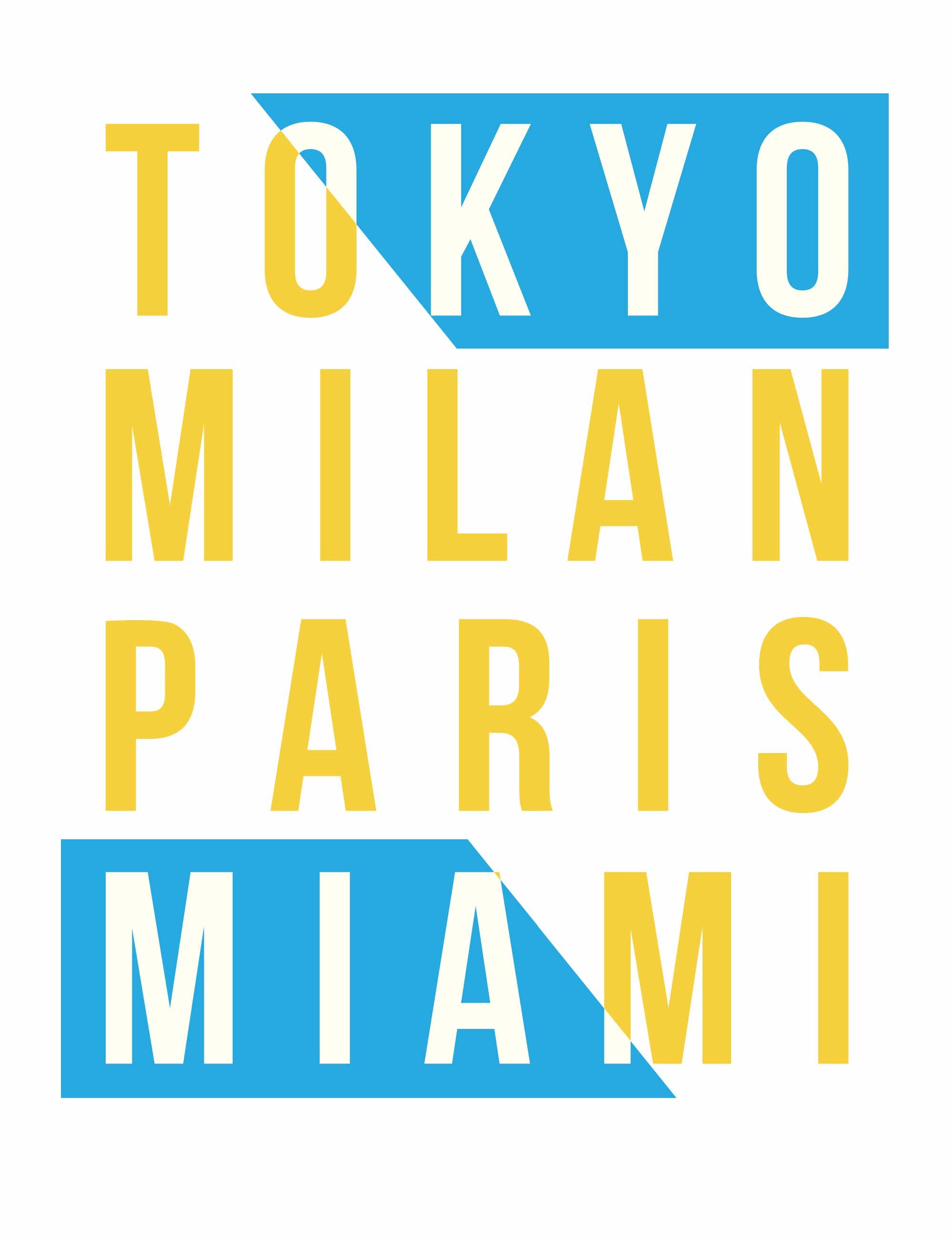 Tokyo, Milan, Paris, Miami – Strijktransfer