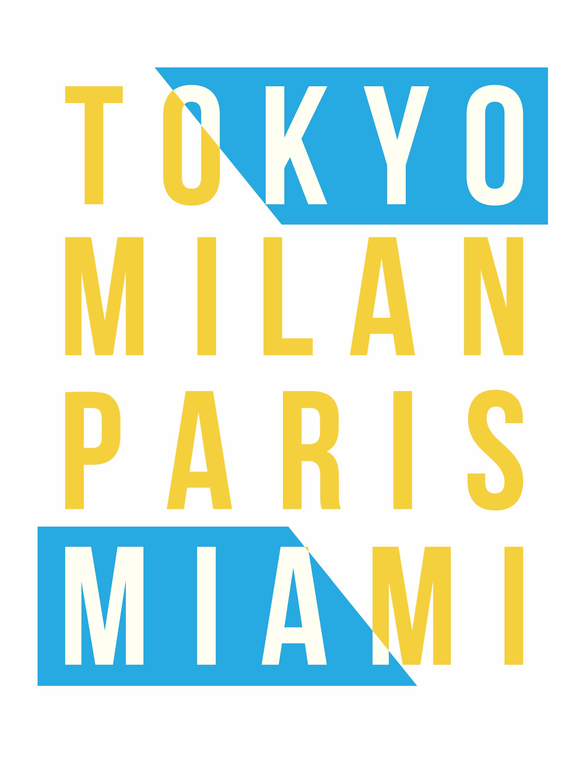 Tokyo, Milan, Paris, Miami – Strijktransfer