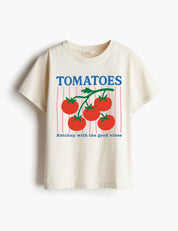 Tomatoes – Fruit Parade – Strijktransfer – op een T-shirt