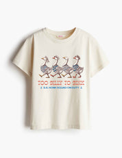 Too Silly To Sink – Summer Goose Club – Strijktransfer – op een T-shirt