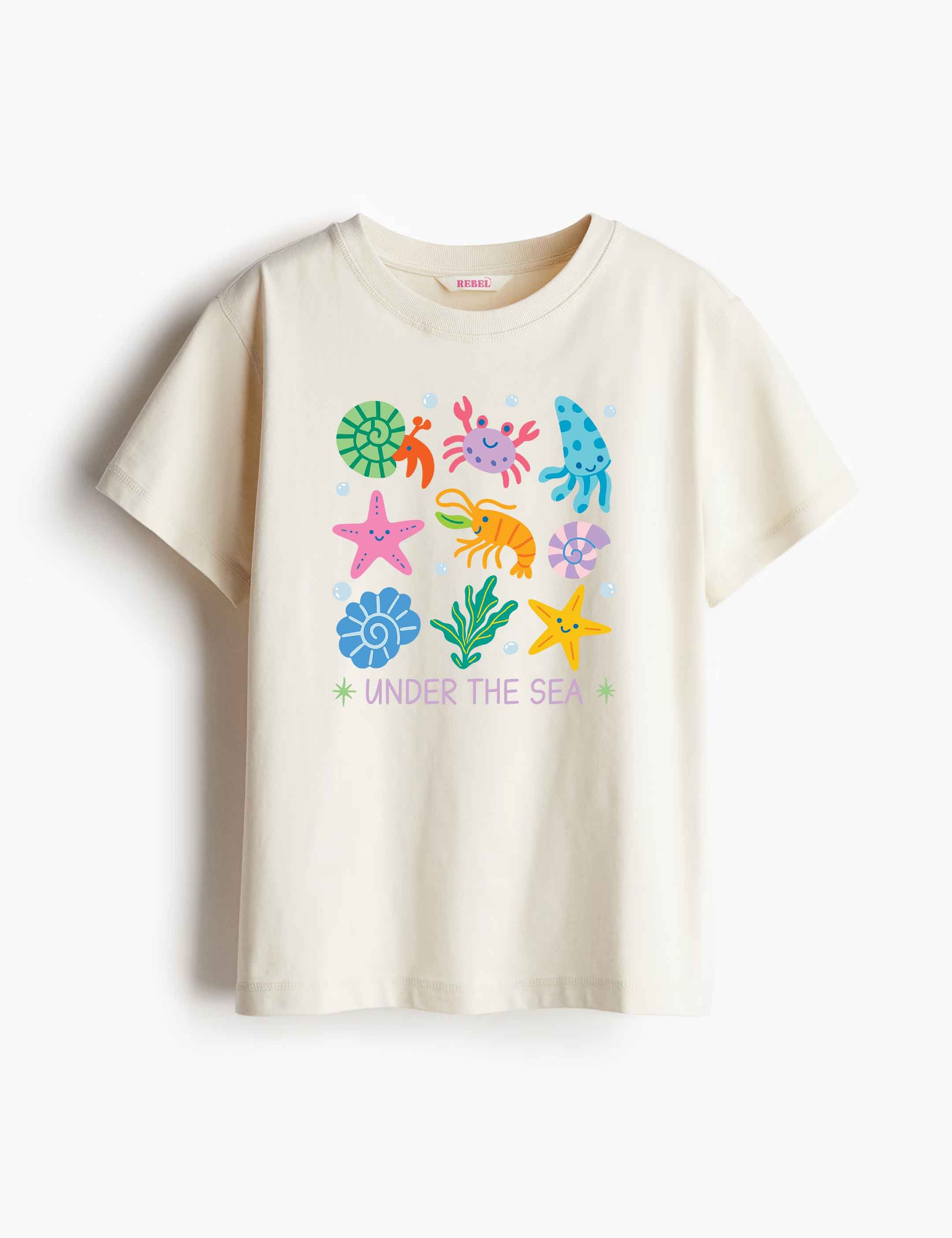 Under the Sea - Ocean Dreamers – Strijktransfer – op een T-shirt