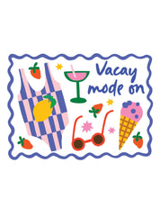 Vacay Mode - Juicy Summer Club – Strijktransfer – overzicht