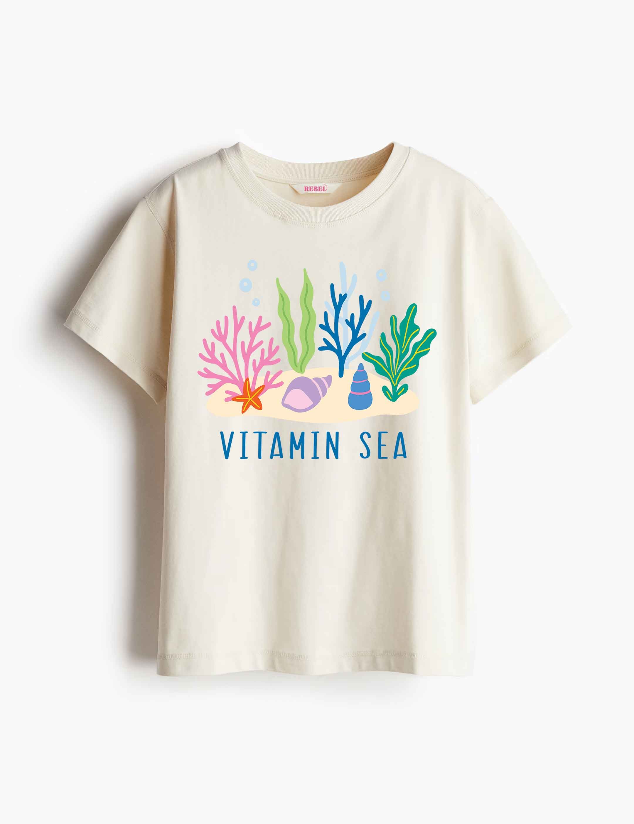 Vitamin Sea - Ocean Dreamers – Strijktransfer – op een T-shirt