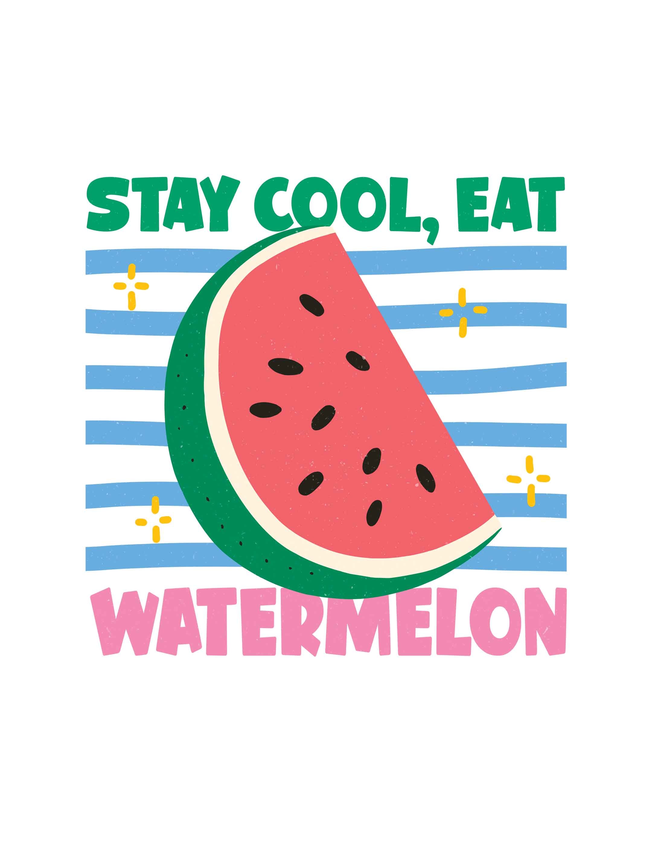 Watermelon – Fruit Parade – Strijktransfer