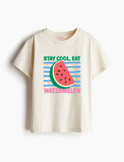 Watermelon – Fruit Parade – Strijktransfer – op een T-shirt